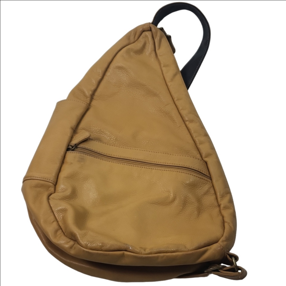 Ameribag L.L. Bean Tan Leather Sling Backpack
